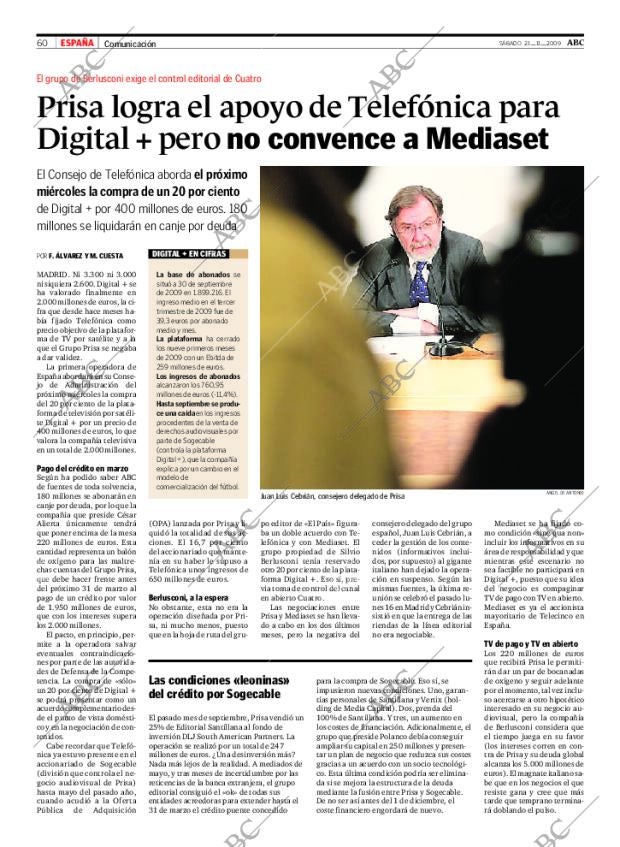 ABC SEVILLA 21-11-2009 página 60