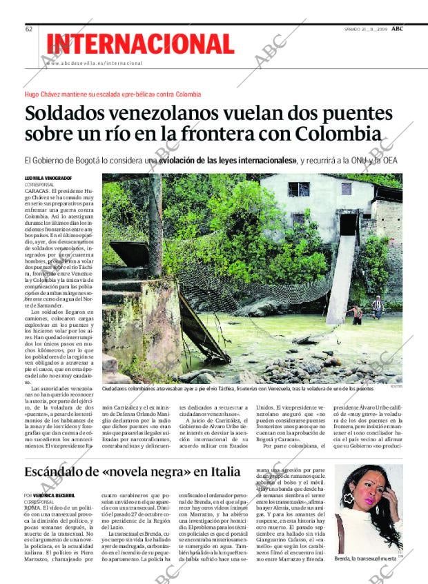 ABC SEVILLA 21-11-2009 página 62