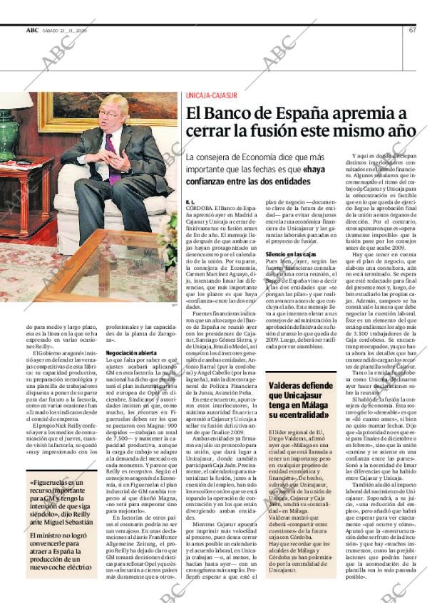 ABC SEVILLA 21-11-2009 página 67
