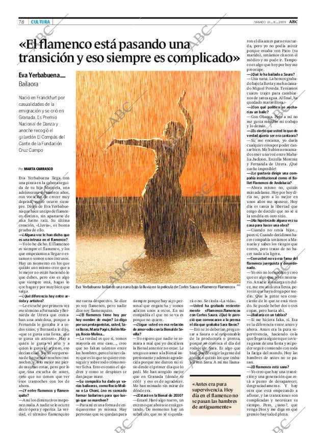 ABC SEVILLA 21-11-2009 página 78