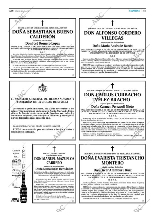 ABC SEVILLA 21-11-2009 página 83