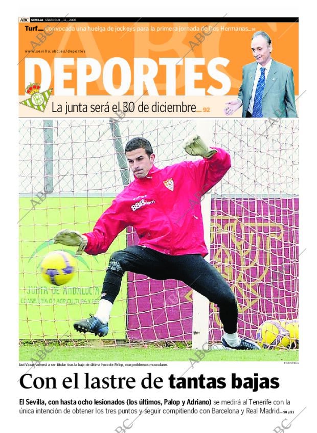 ABC SEVILLA 21-11-2009 página 89