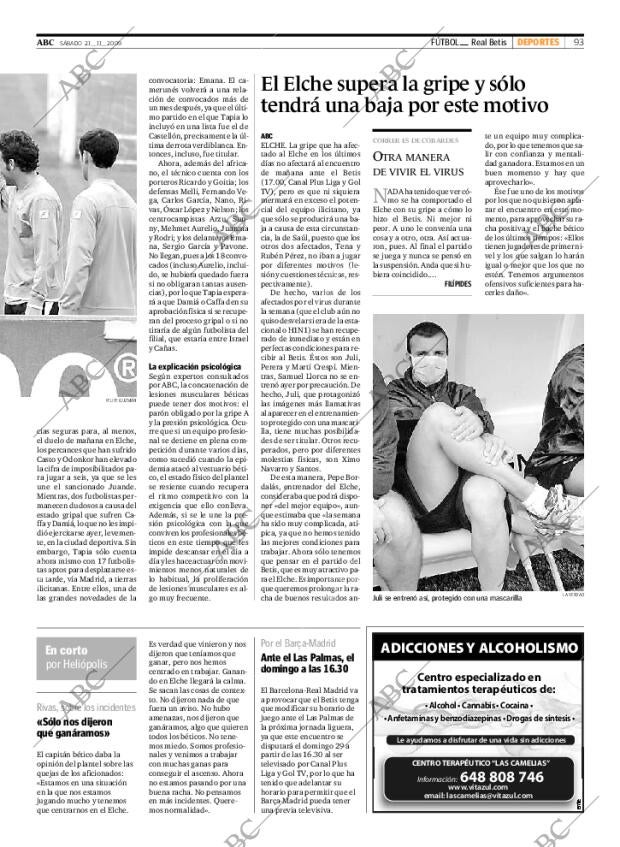 ABC SEVILLA 21-11-2009 página 93