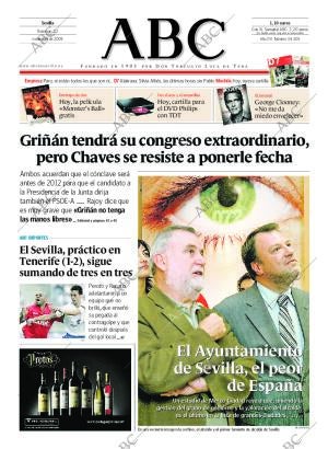 ABC SEVILLA 22-11-2009 página 1