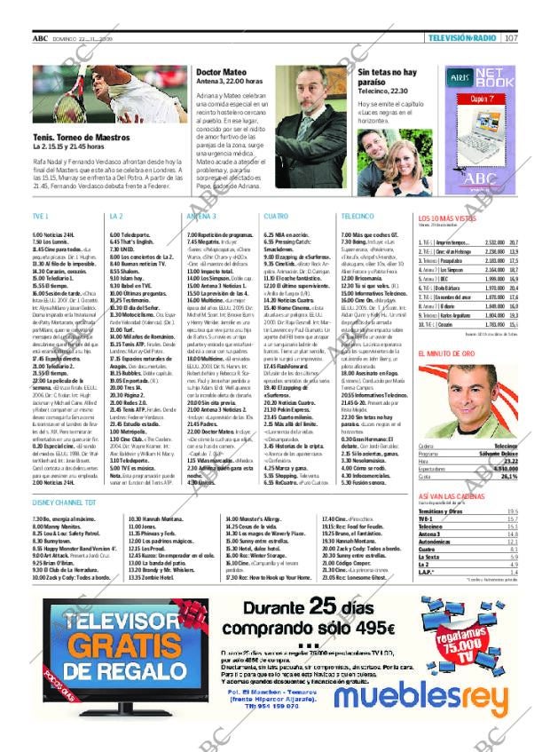 ABC SEVILLA 22-11-2009 página 109