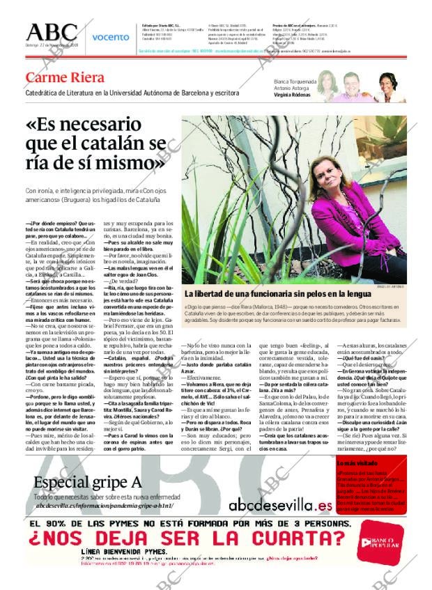 ABC SEVILLA 22-11-2009 página 110