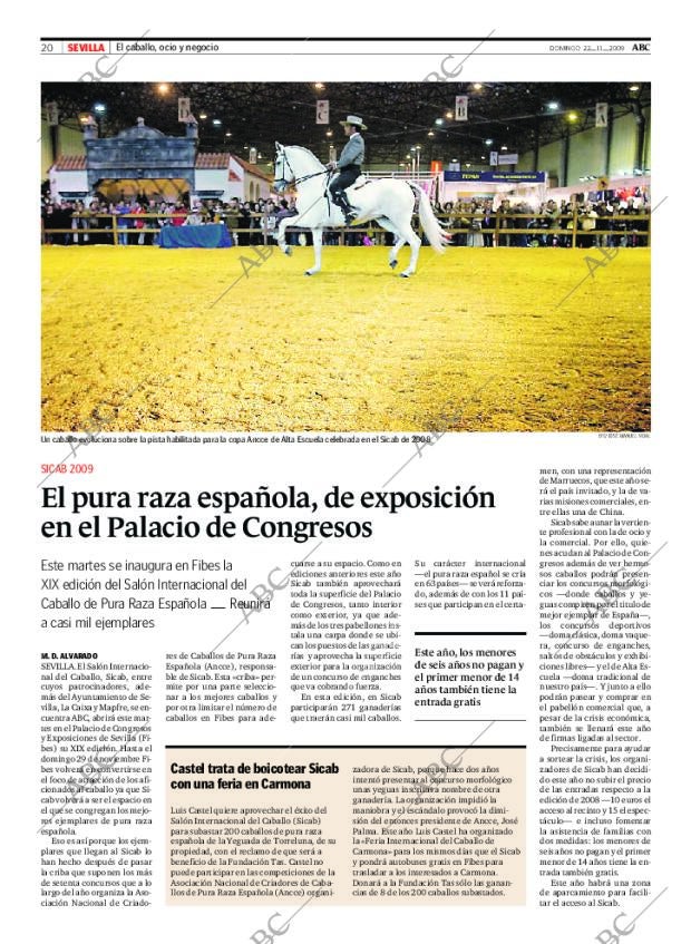 ABC SEVILLA 22-11-2009 página 22
