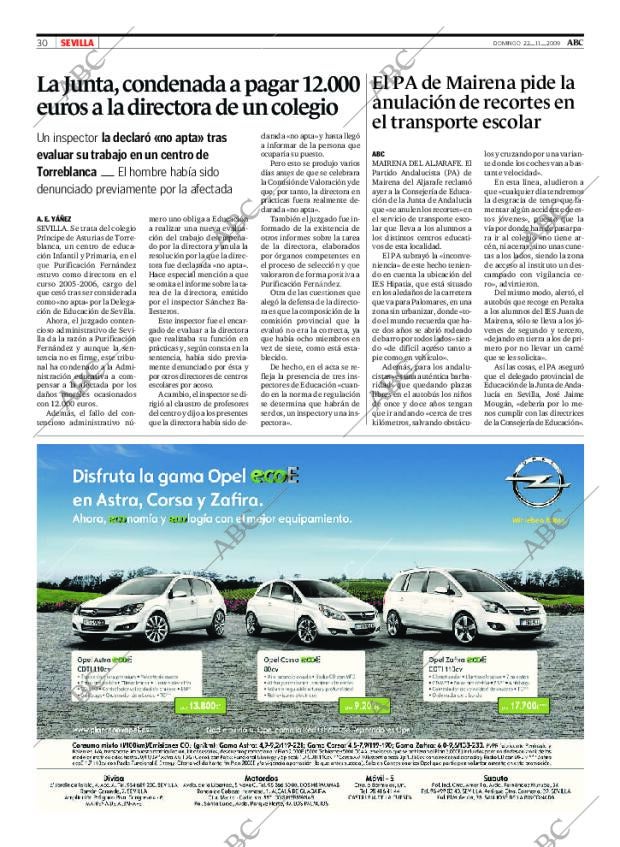 ABC SEVILLA 22-11-2009 página 32