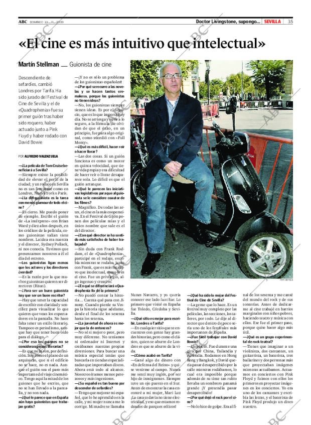 ABC SEVILLA 22-11-2009 página 37