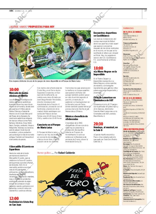 ABC SEVILLA 22-11-2009 página 39