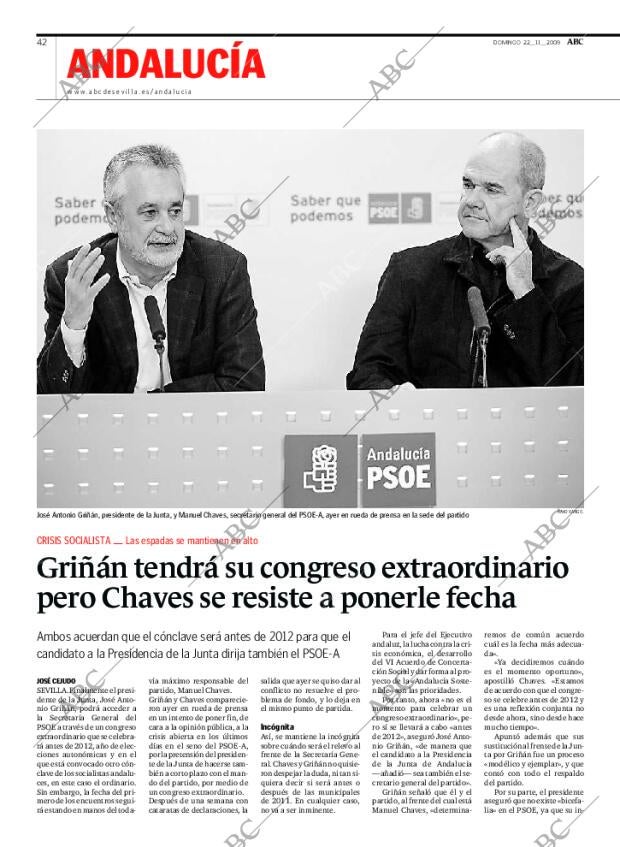 ABC SEVILLA 22-11-2009 página 44
