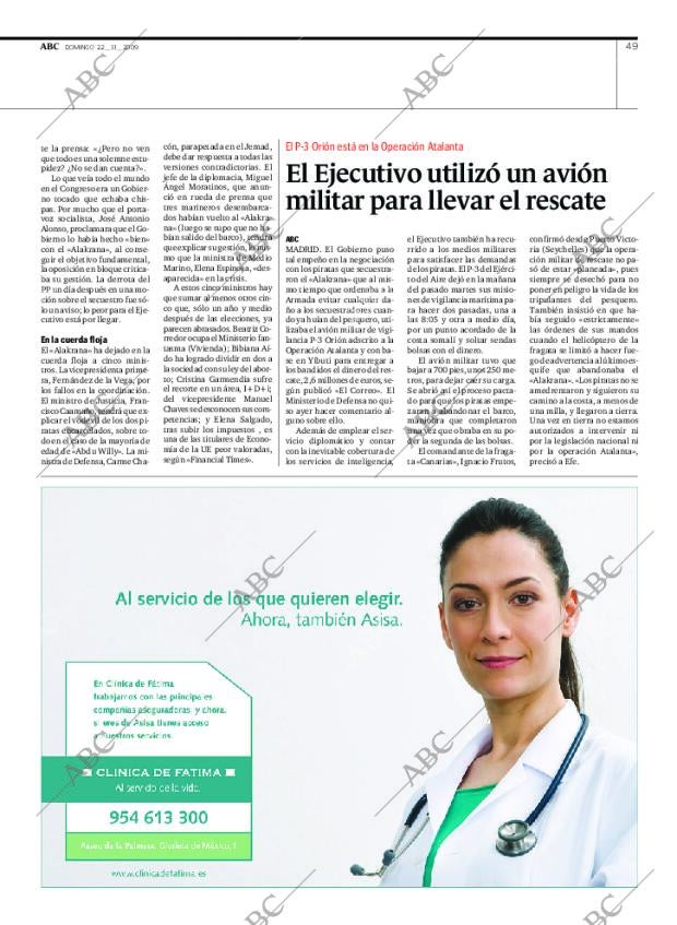 ABC SEVILLA 22-11-2009 página 51
