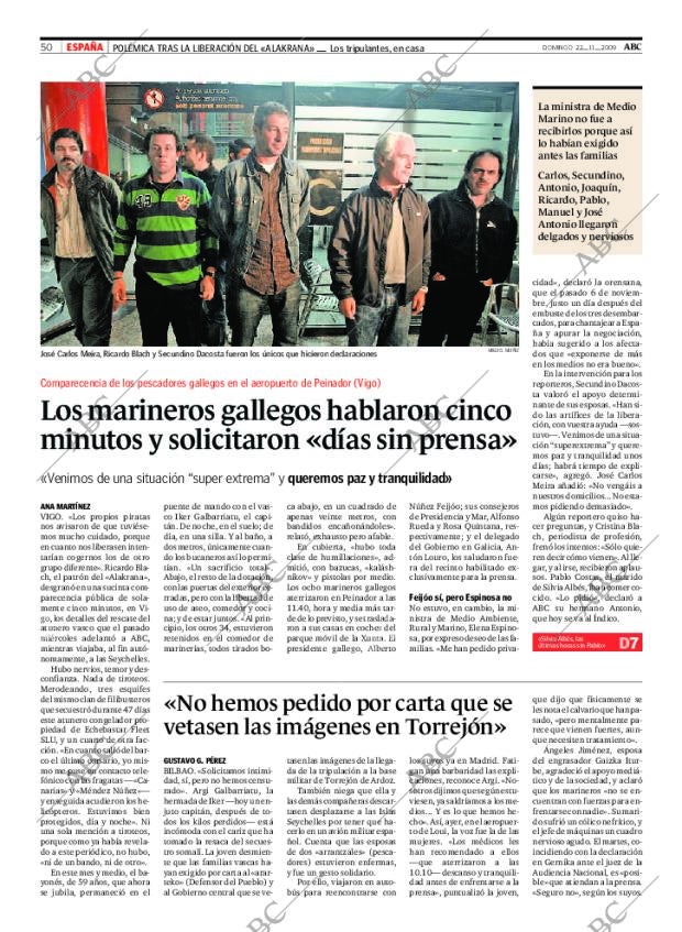 ABC SEVILLA 22-11-2009 página 52