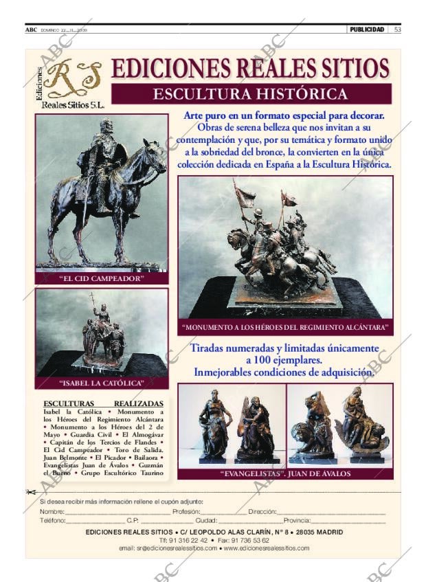 ABC SEVILLA 22-11-2009 página 55