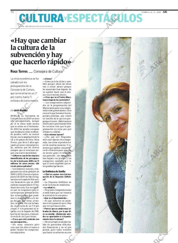 ABC SEVILLA 22-11-2009 página 72