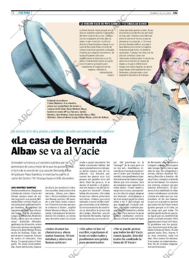 ABC SEVILLA 22-11-2009 página 74