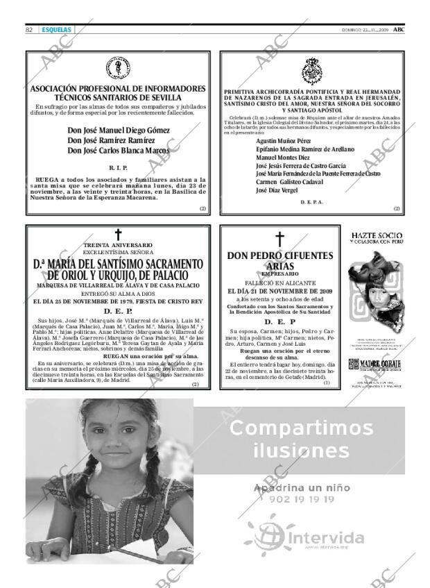 ABC SEVILLA 22-11-2009 página 84