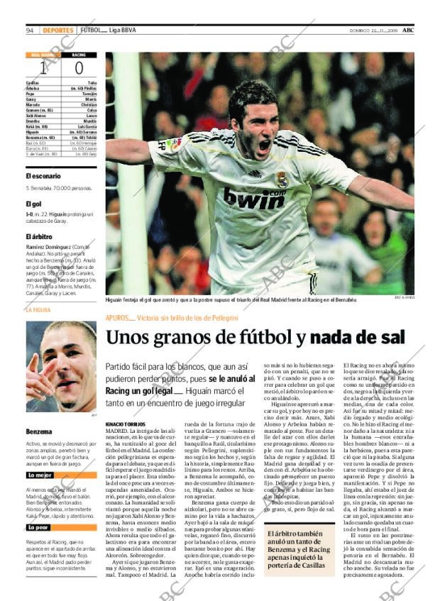 ABC SEVILLA 22-11-2009 página 96