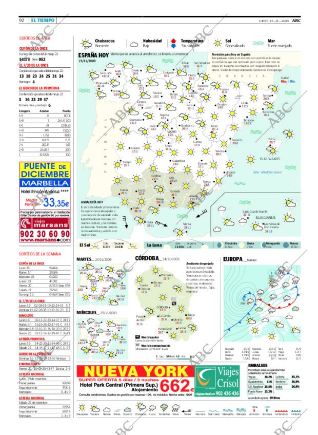 ABC CORDOBA 23-11-2009 página 92