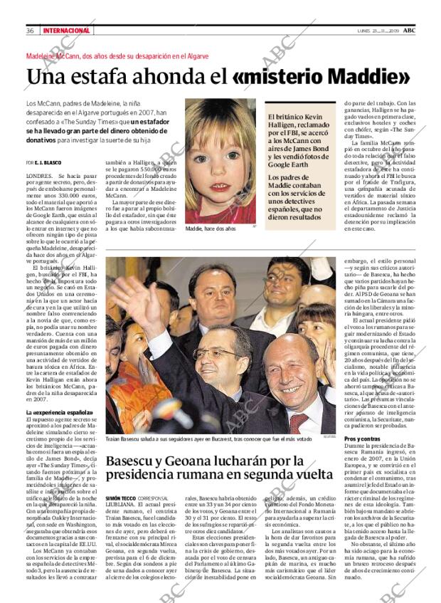 ABC MADRID 23-11-2009 página 36