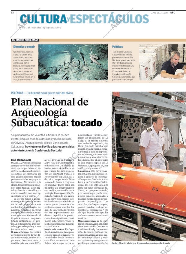 ABC MADRID 23-11-2009 página 54