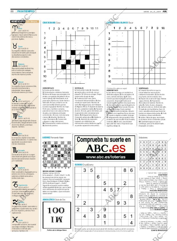 ABC CORDOBA 26-11-2009 página 88