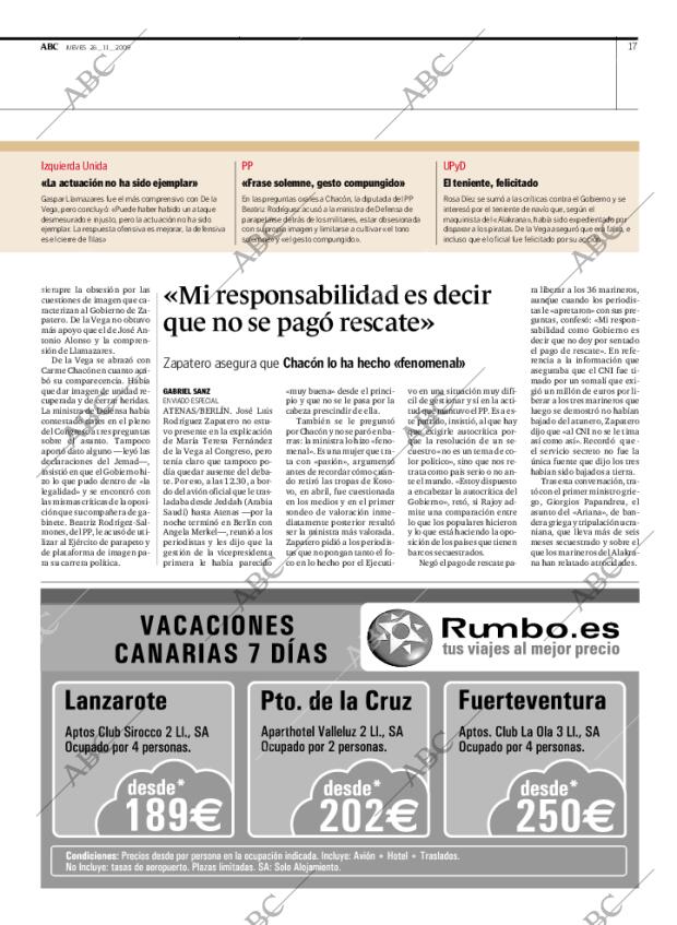 ABC MADRID 26-11-2009 página 17