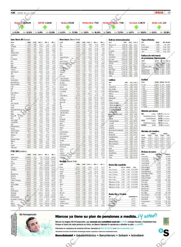 ABC MADRID 26-11-2009 página 49