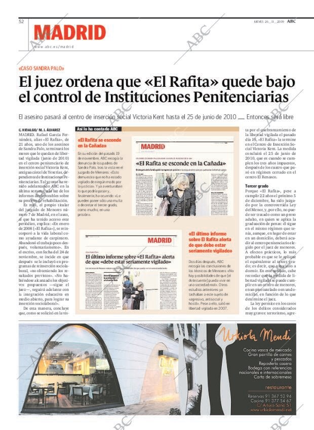 ABC MADRID 26-11-2009 página 52
