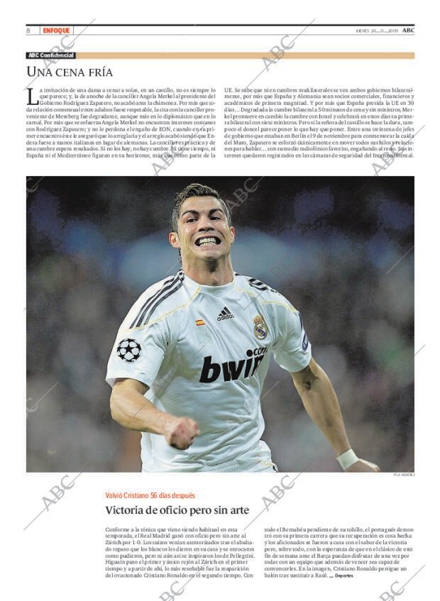 ABC MADRID 26-11-2009 página 8