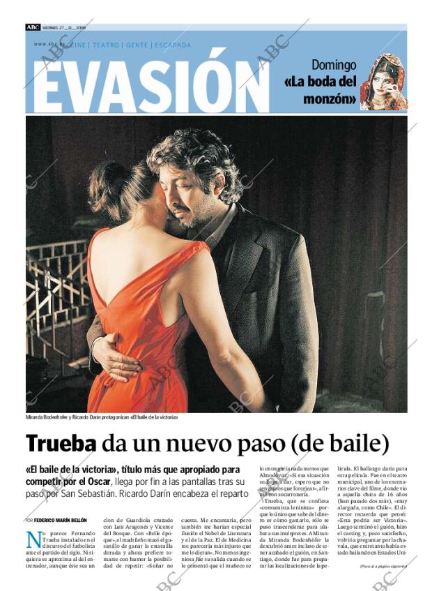 ABC MADRID 27-11-2009 página 109