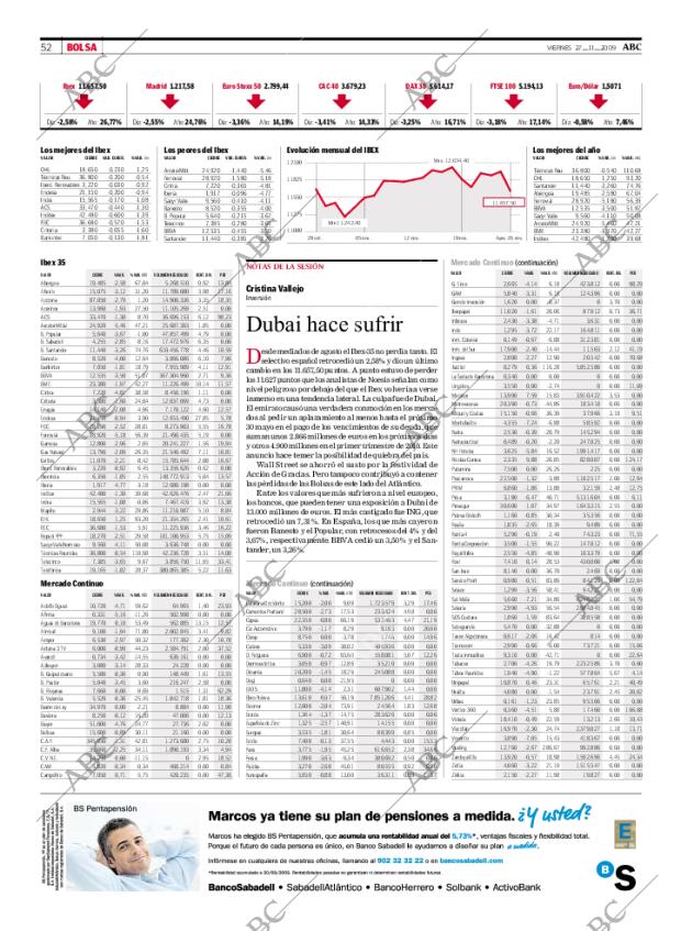 ABC MADRID 27-11-2009 página 54