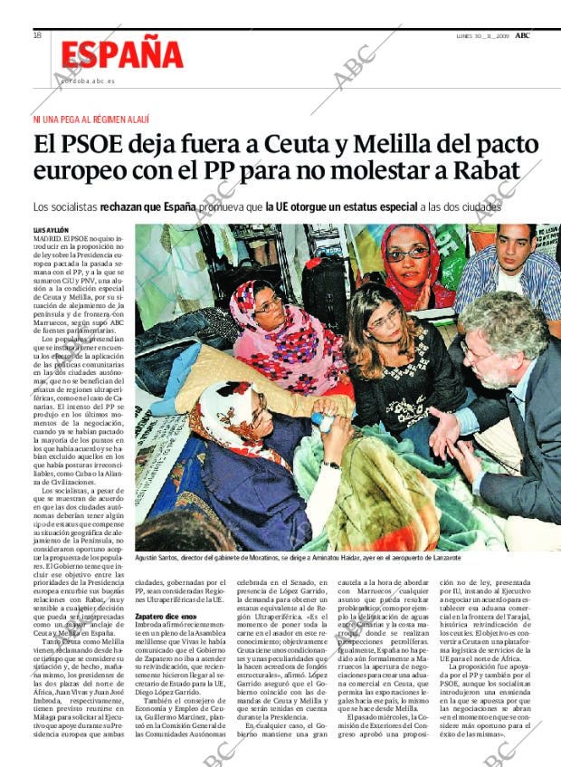ABC CORDOBA 30-11-2009 página 18