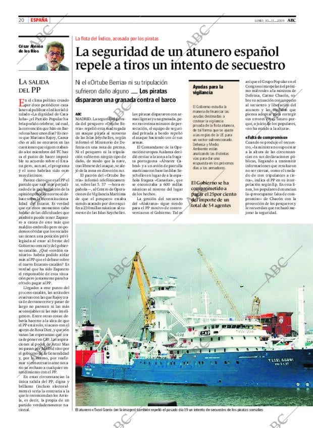ABC CORDOBA 30-11-2009 página 20