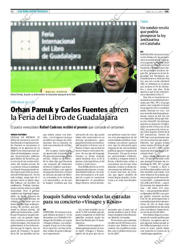 ABC CORDOBA 30-11-2009 página 66