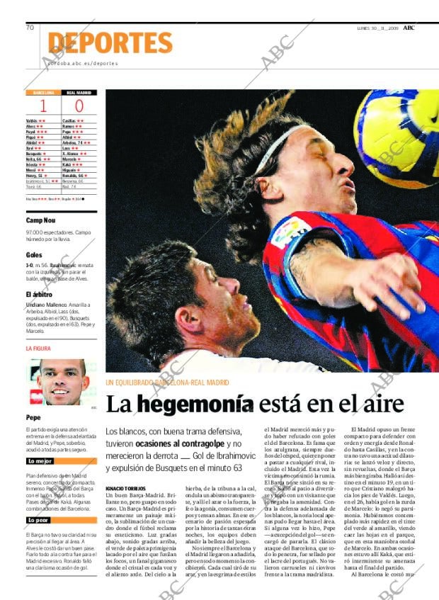 ABC CORDOBA 30-11-2009 página 70