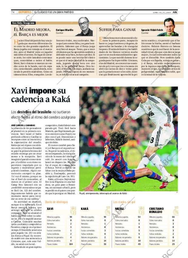 ABC CORDOBA 30-11-2009 página 74
