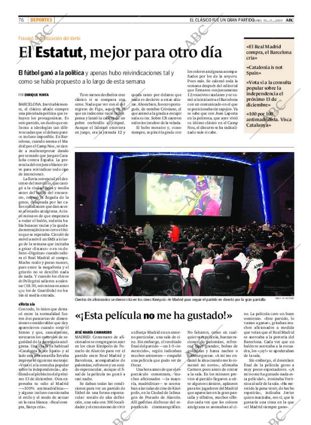 ABC CORDOBA 30-11-2009 página 76