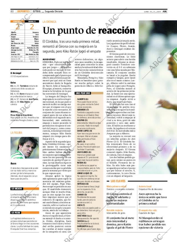 ABC CORDOBA 30-11-2009 página 80