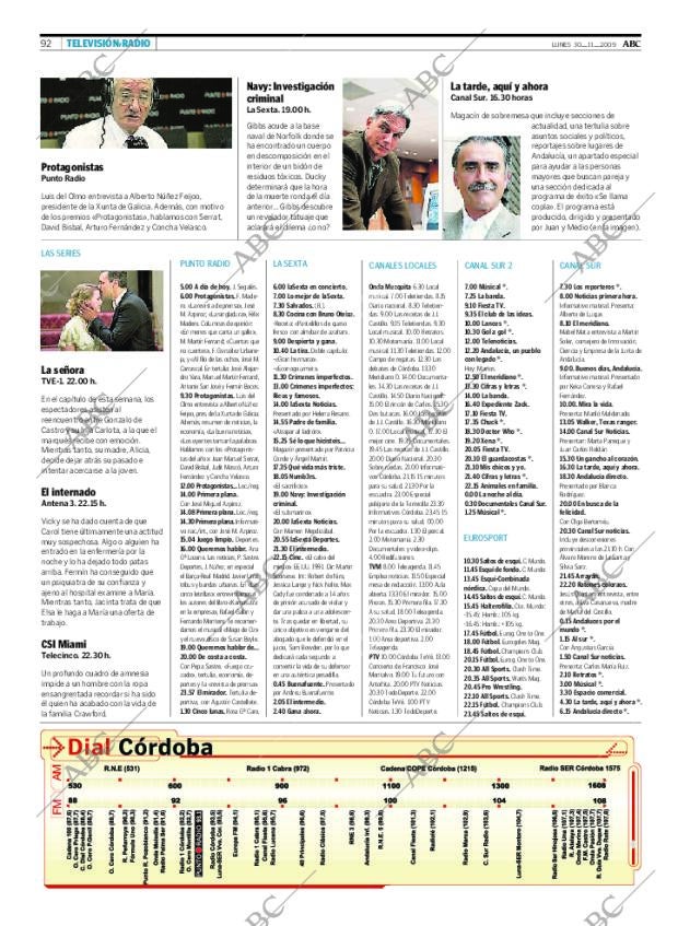 ABC CORDOBA 30-11-2009 página 92