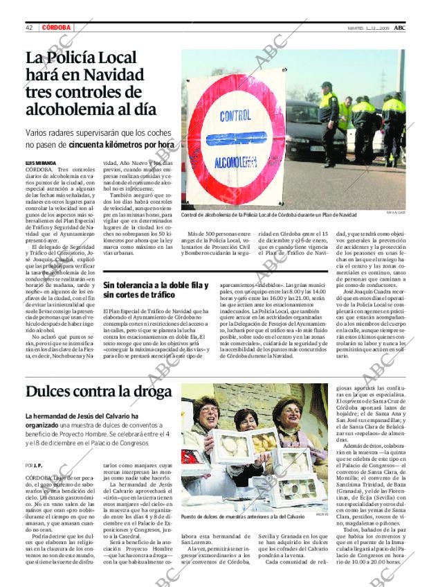 ABC CORDOBA 01-12-2009 página 42
