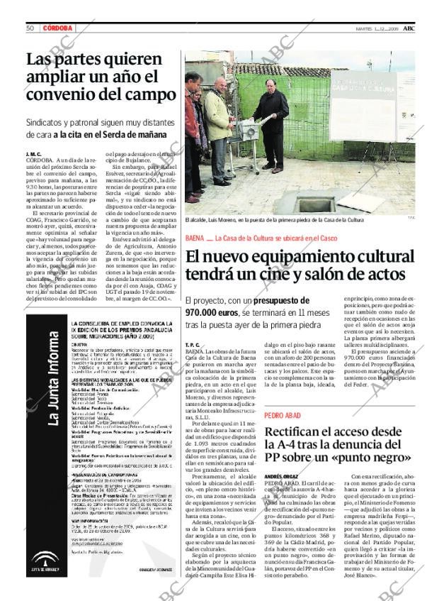 ABC CORDOBA 01-12-2009 página 50