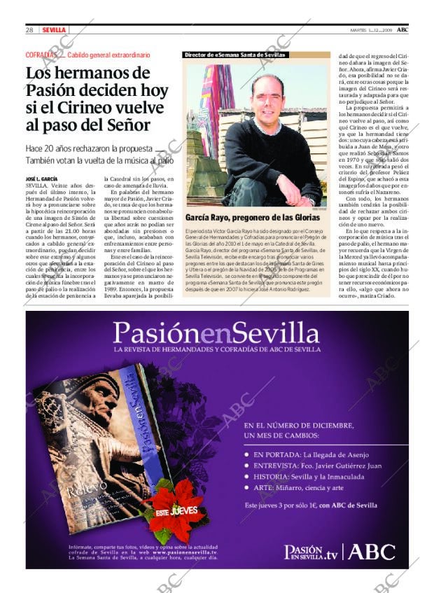 ABC SEVILLA 01-12-2009 página 28