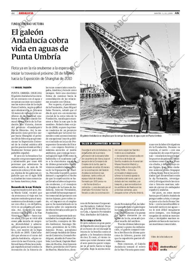 ABC SEVILLA 01-12-2009 página 44