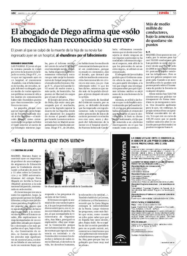 ABC SEVILLA 01-12-2009 página 55
