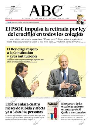 ABC MADRID 03-12-2009 página 1