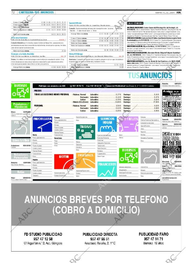 ABC CORDOBA 08-12-2009 página 72