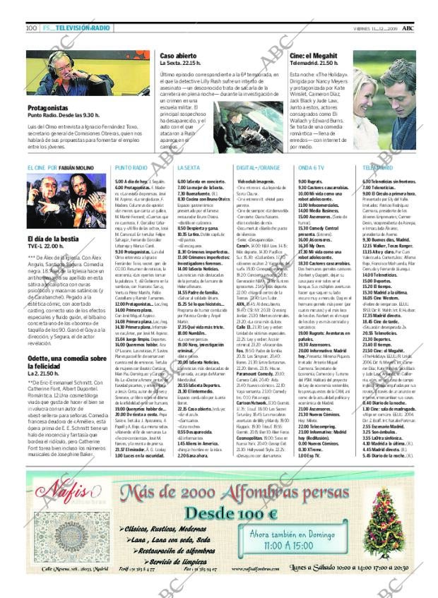 ABC MADRID 11-12-2009 página 100