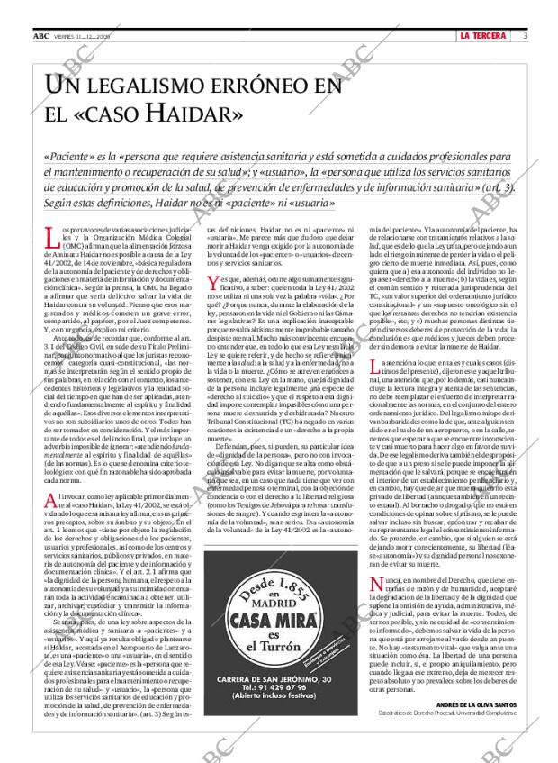 ABC MADRID 11-12-2009 página 3