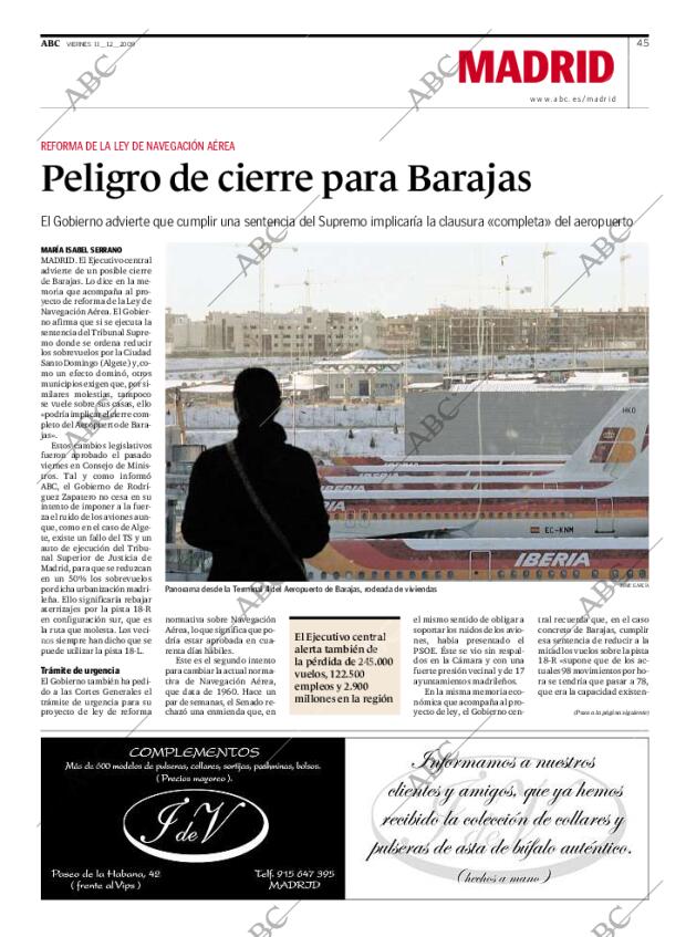 ABC MADRID 11-12-2009 página 45
